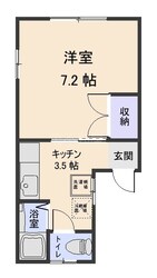 シャルムハイツの物件間取画像